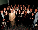 A  photo taken at EMI Christian Music Group's 25th Anniversary Luncheon.  It was an honor to be included with these wonderful singers, writers and ministers of the Gospel (and, of course, EMI CMG Founder, Billy Ray Hearn, in the front row.)