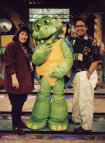 With Wally T. Turtle on the Guideposts Junction set