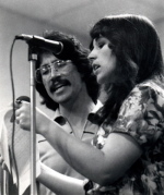 Frank and Betsy rehearsing together during the early days of Silverwind